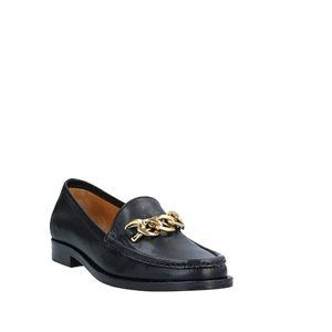 New $475 Sandro Black Chain Link MILA Loafers